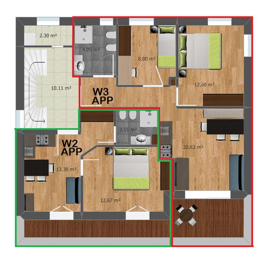 Appartements Stoll San Candido Zewnętrze zdjęcie